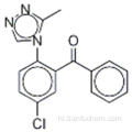 5-श्लोक-2- (3-मैथिल -4H-1,2,4-TRIAZOOL-4-YL) बेंजोफेनन कैस 36916-19-5